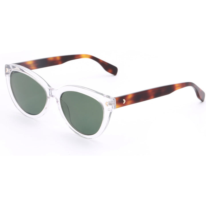 Dame moteriktig Cat-Eye solbrille med UV-beskyttelse og behagelig lett ramme Luvikno
