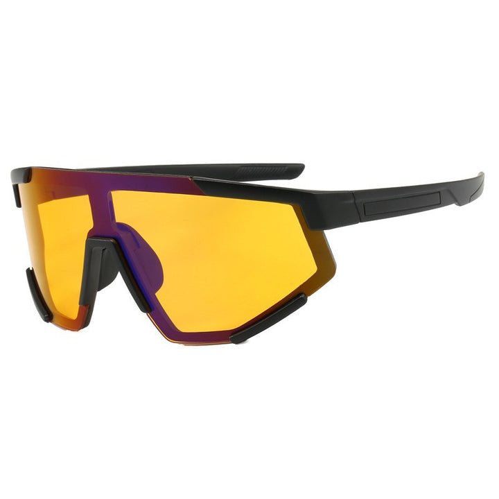 Unisex Sporty Racing Glasses with Advanced Ventilation System Luvikno