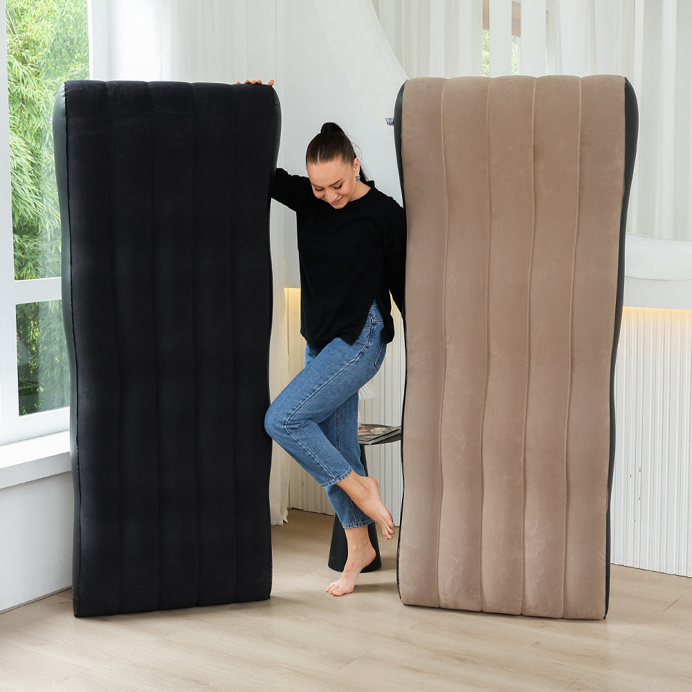 Damer Inflatable Comfort Lounge med integrert hodepute Luvikno