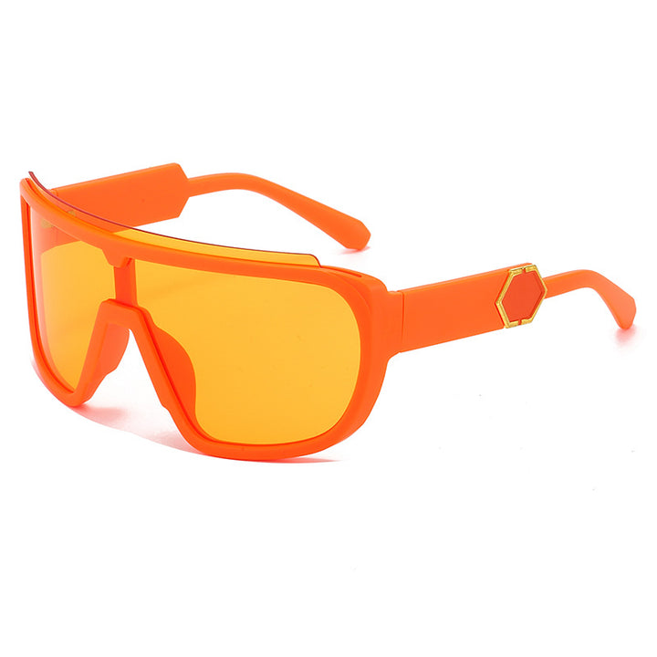 Dame trendy sports solbriller med innovativ, aerodynamisk design Luvikno