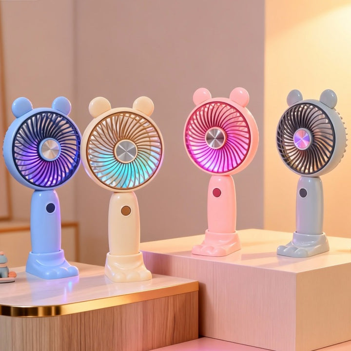 Dame Bærbar bordvifte med LED-belysning og ergonomisk design Luvikno