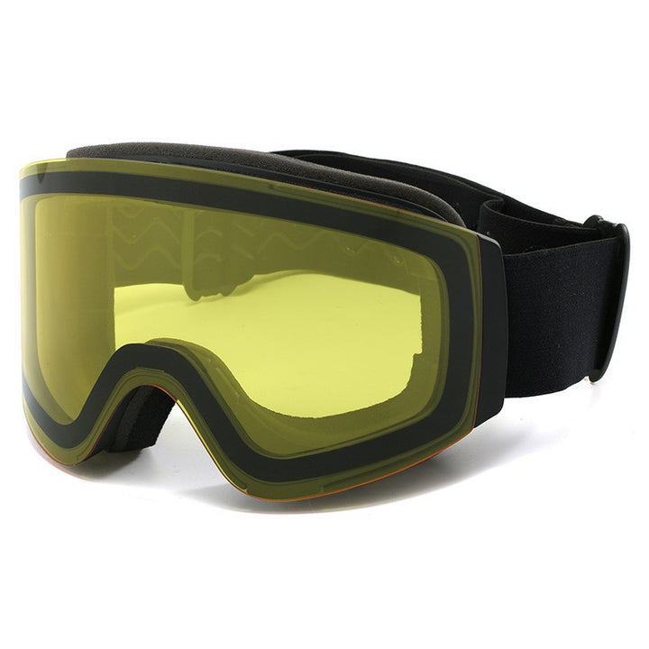 Dame skibrille med sideblendingsbeskyttelse og antifog-belegg Luvikno