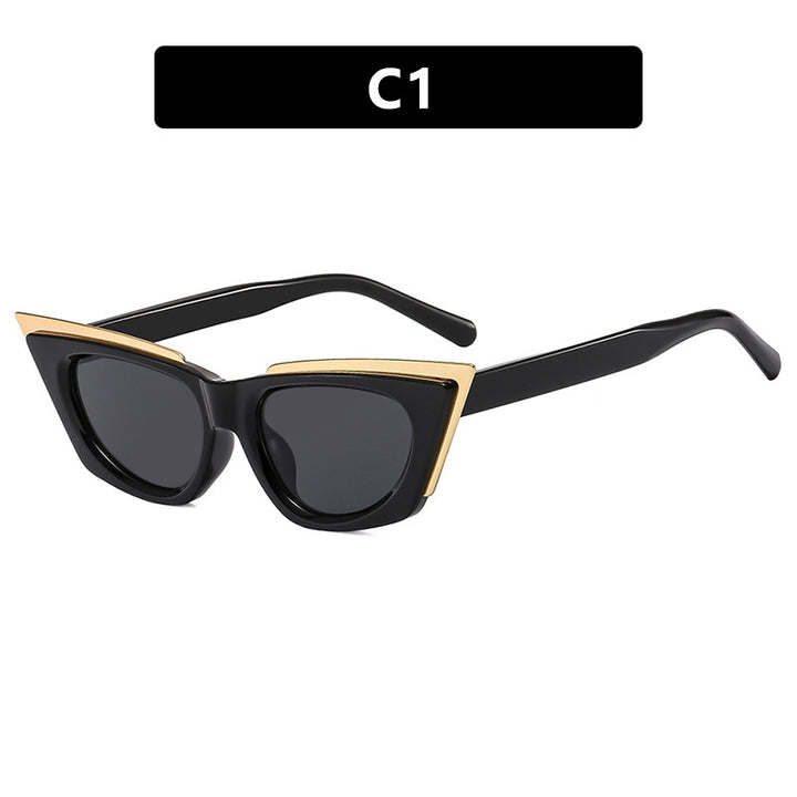Damer ekstravagant Cat-Eye solbrille Luvikno