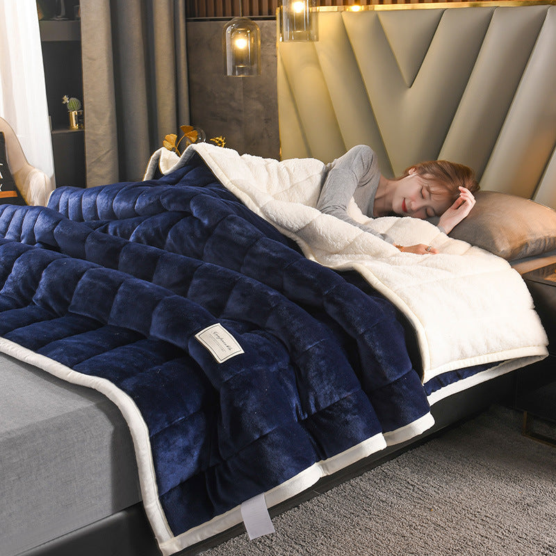 Luvikno | Luksuriøs Flanell Fleece Vinterteppe - Holder deg alltid varm!