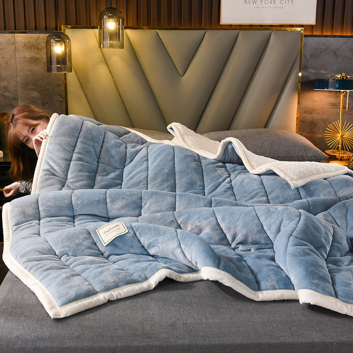 Luvikno | Luksuriøs Flanell Fleece Vinterteppe - Holder deg alltid varm!