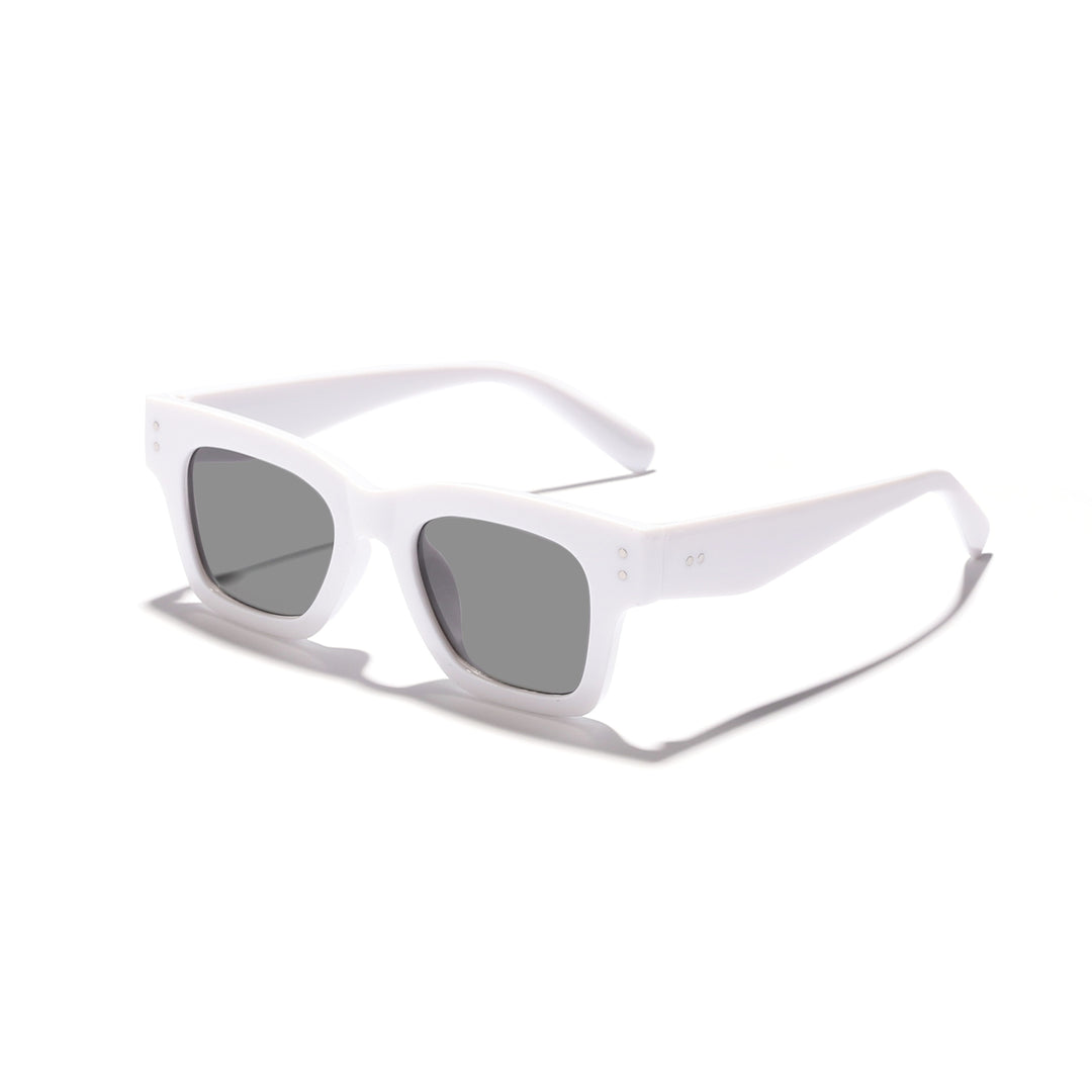 Dame trendy kvadratisk solbriller i urban stil Luvikno