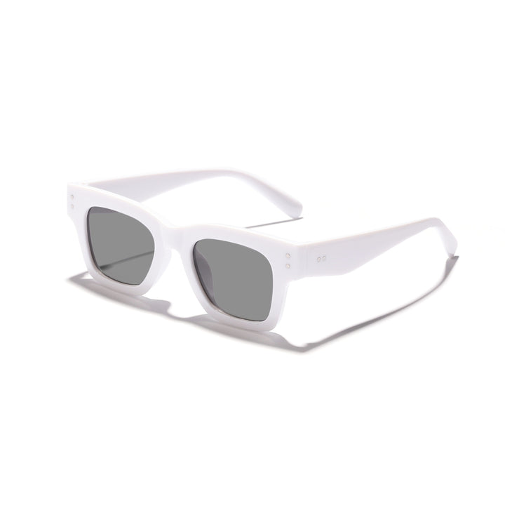 Dame trendy kvadratisk solbriller i urban stil Luvikno