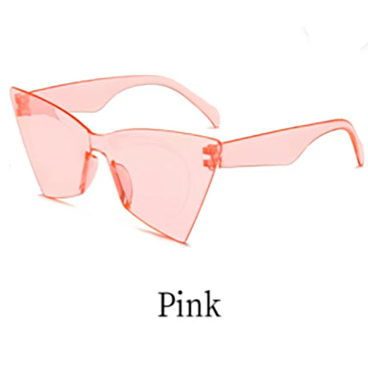 Dame Mote Gjennomsiktig Solbrille Luvikno
