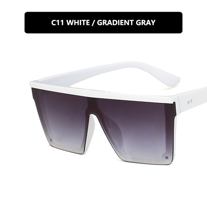 Damer futuristisk solbrille i beskyttende oversized-format Luvikno