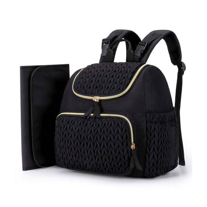 Dames Fashion Ryggsekk med Vevd Design Luvikno