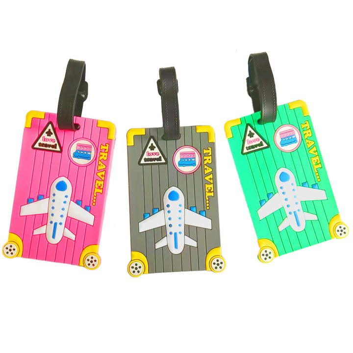 Unisex Bagasjelapp i kreativt flydesign Luvikno