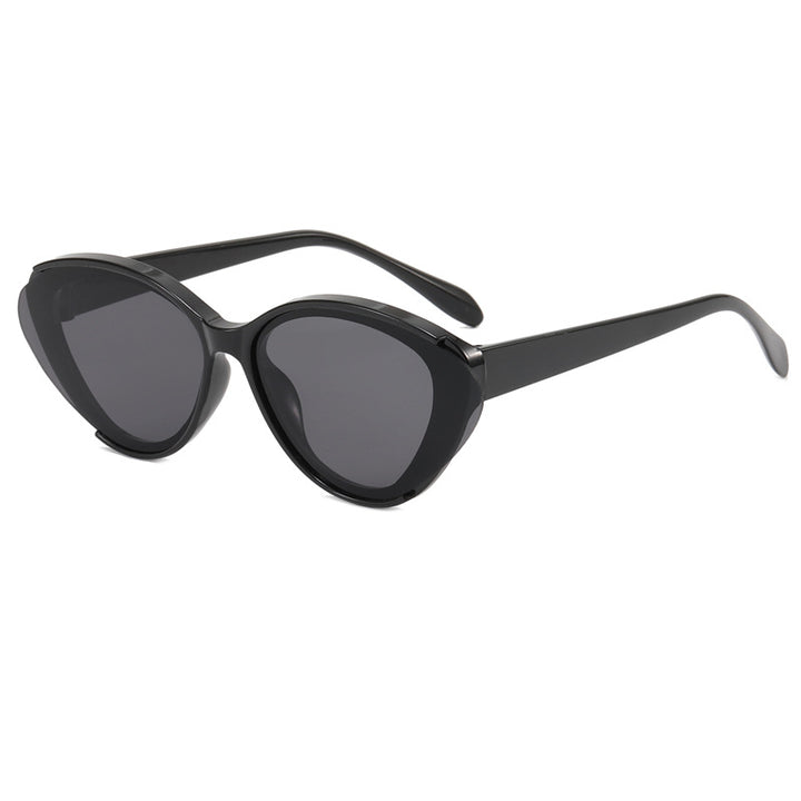 Dame Oversized solbrille med gradient Luvikno