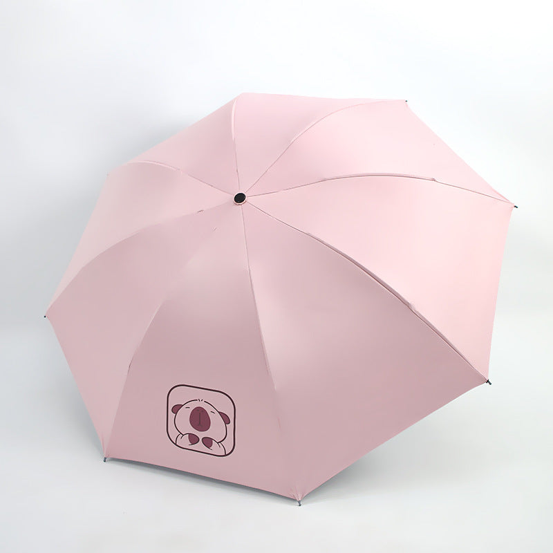 Dame barnevennlig paraply med lekent design Luvikno