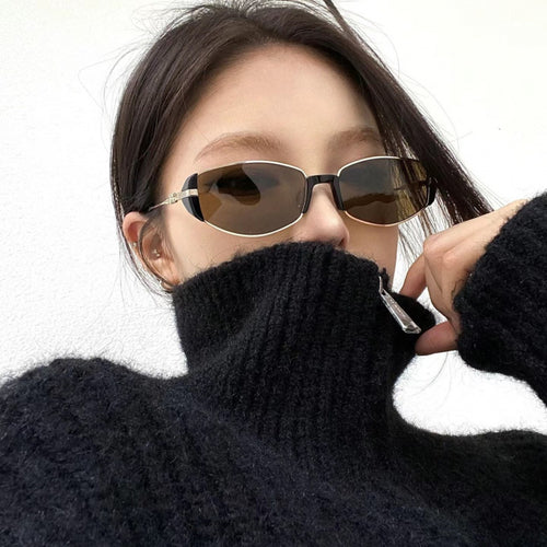 Dame elegant lesebrille med metallramme Luvikno
