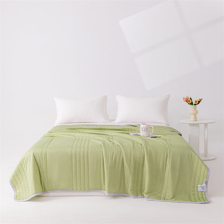Cooling Ice Silk Summer Blanket – Lightweight, Washable, Soft Quilt for Babies & Adults | Luvikno
