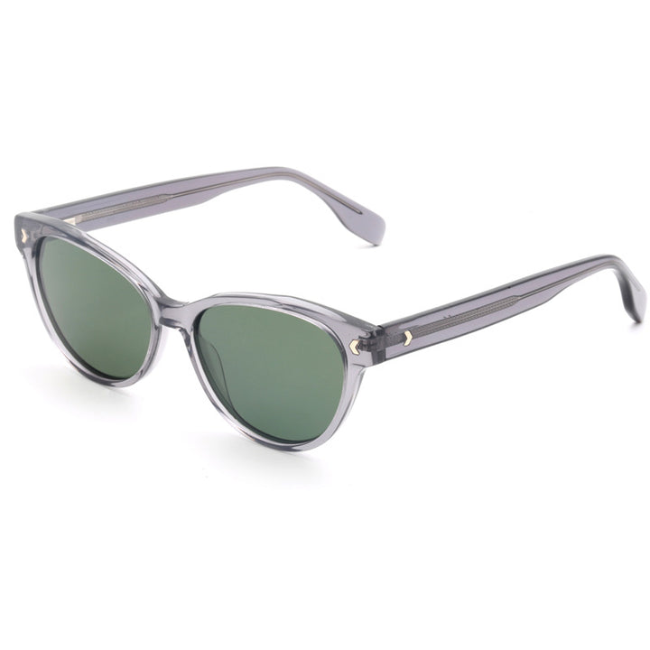 Dame Cat-Eye solbriller med stilrent design og UV-beskyttelse Luvikno