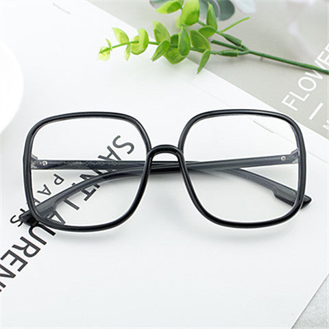 Dame kvadratisk designerbrille med moderne mønster Luvikno