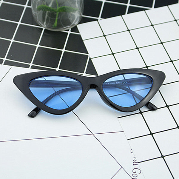 Dame Cat-Eye solbrille med elegant design og UV-beskyttelse Luvikno