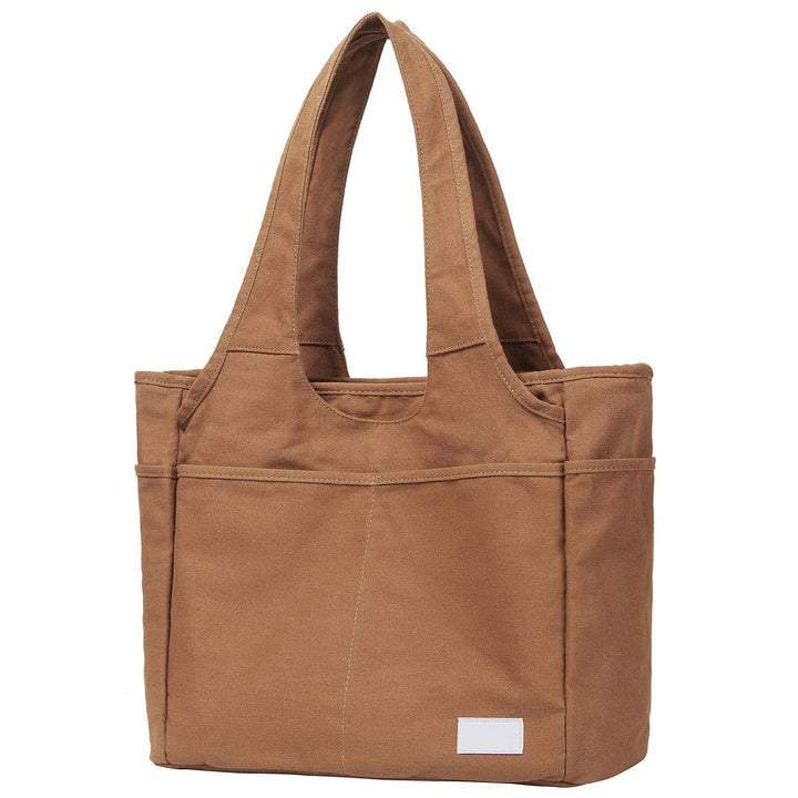 Kvinnes moderne tote bag med store rom Luvikno
