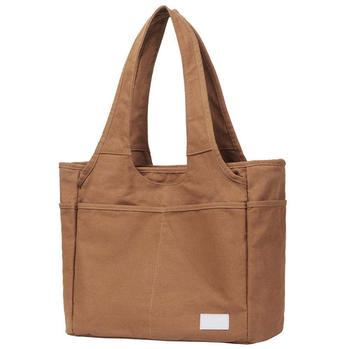 Kvinnes moderne tote bag med store rom Luvikno