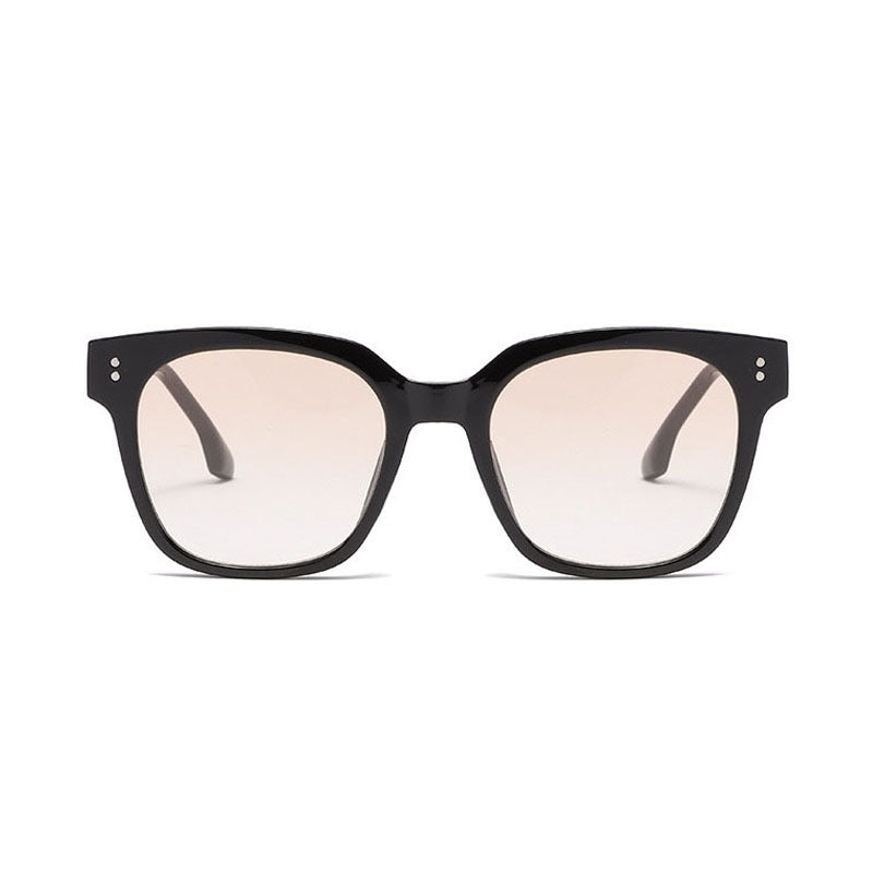 Dame solbrille i innovativ design med bred ramme Luvikno