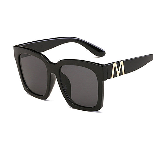 Damer Elegant Oversized-solbriller med polarisert glass Luvikno