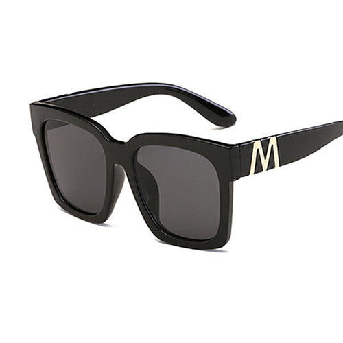 Damer Elegant Oversized-solbriller med polarisert glass Luvikno