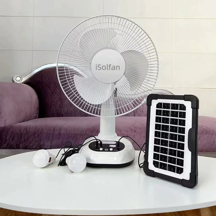 Dame Solardrevet Bordvifte med LED-belysning Luvikno