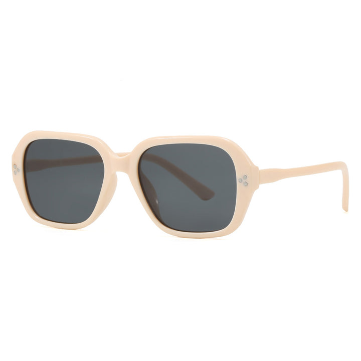 Dame moteriktig oversized solbrille i elegant design Luvikno