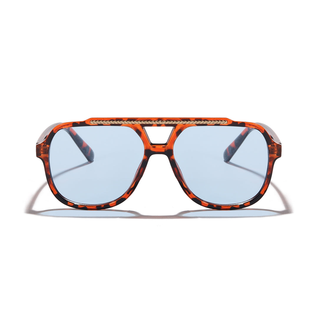 Dame Designer-solbrille med ekstravagant mønster og beskyttende UV-beskyttelse Luvikno