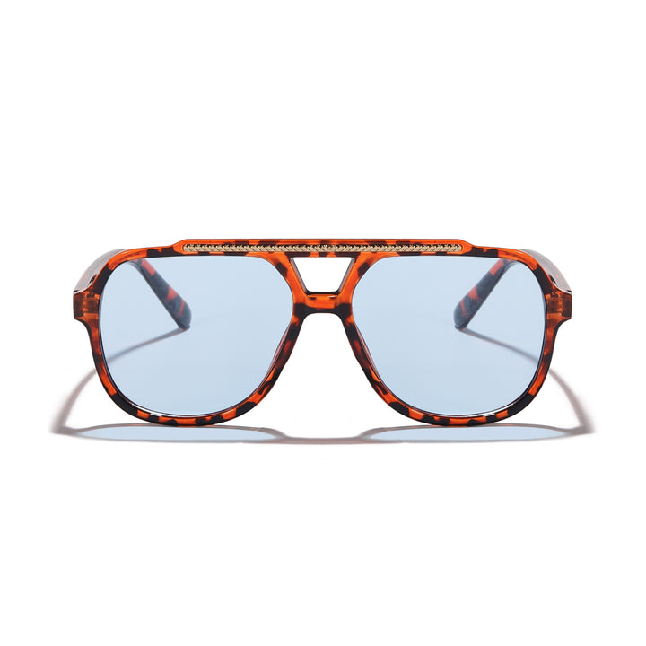 Dame Designer-solbrille med ekstravagant mønster og beskyttende UV-beskyttelse Luvikno