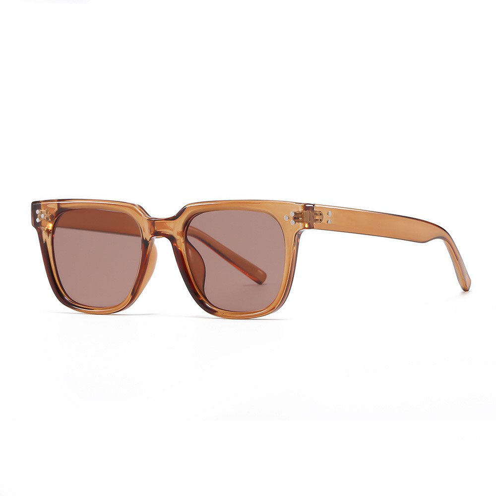 Dame fashionable solbrille med robust ramme og UV-beskyttelse Luvikno