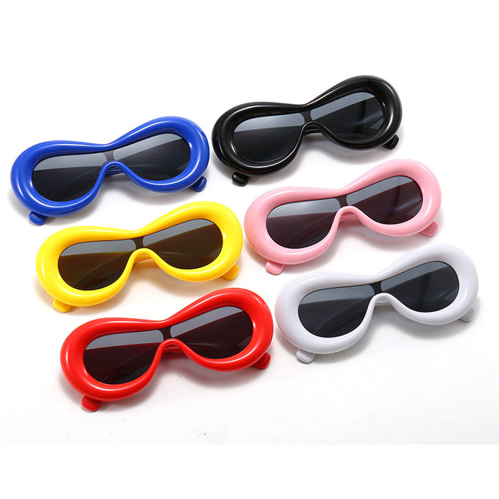 Dame futuristisk design-solbrille Luvikno