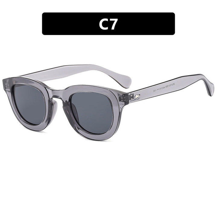 Dame stilige Cat-Eye solbriller med elegant ramme og polariserte linser Luvikno