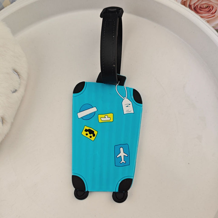 Unisex Bagasjeetikett i lekent reiseveske-design Luvikno