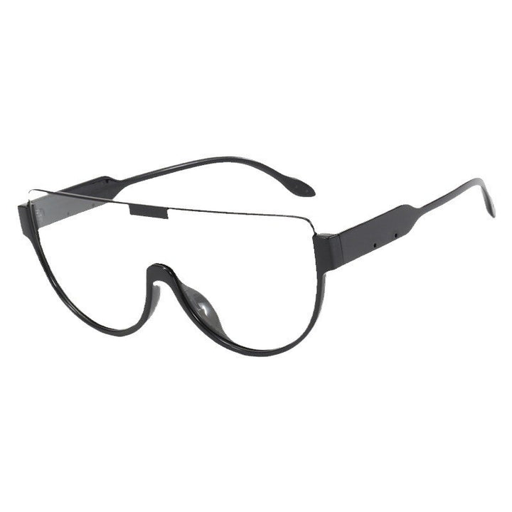 Dame Fasjonable Oversized Solbriller med innovativt design Luvikno