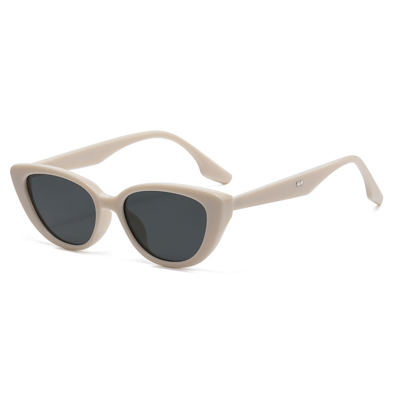 Kvinne Cat-Eye Solbriller med Stilig Skildpadde-design Luvikno