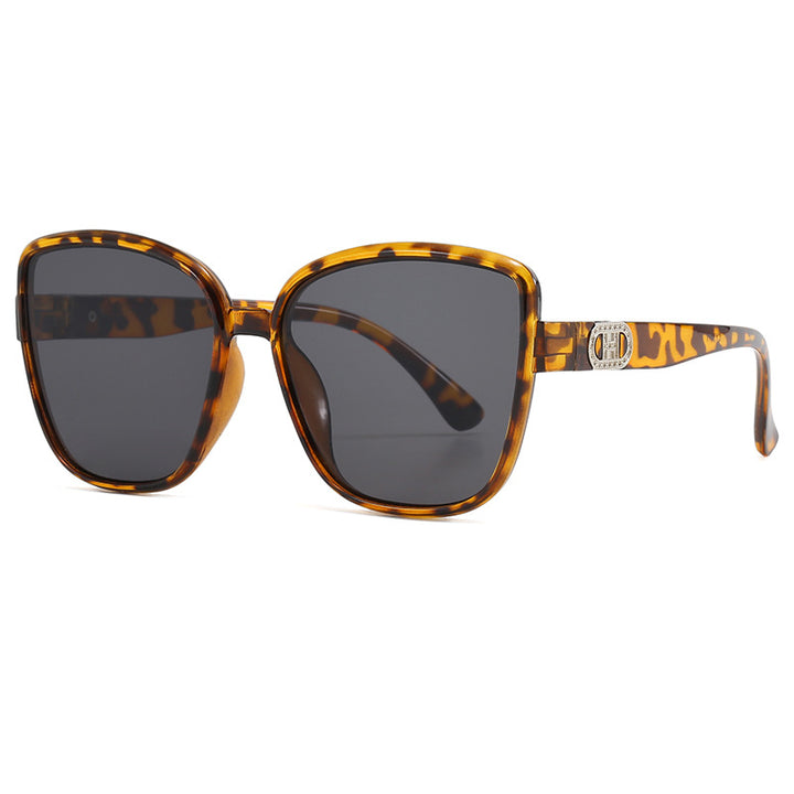Dame elegante oversized solbriller i moderne design Luvikno