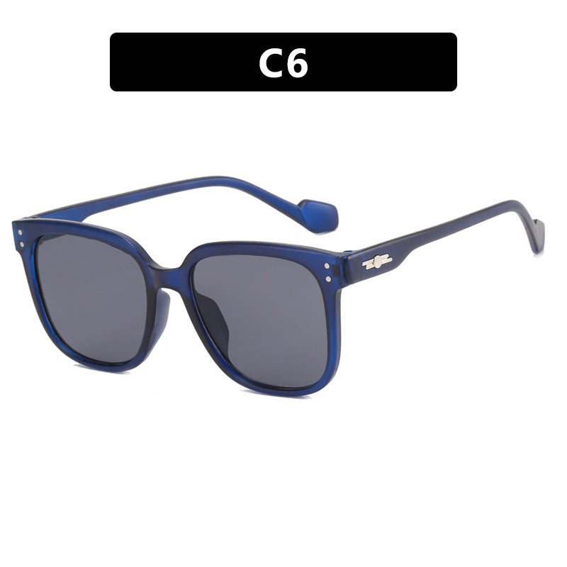 Dame firkantet solbrille med myk gradient og beskyttende UV-filter Luvikno