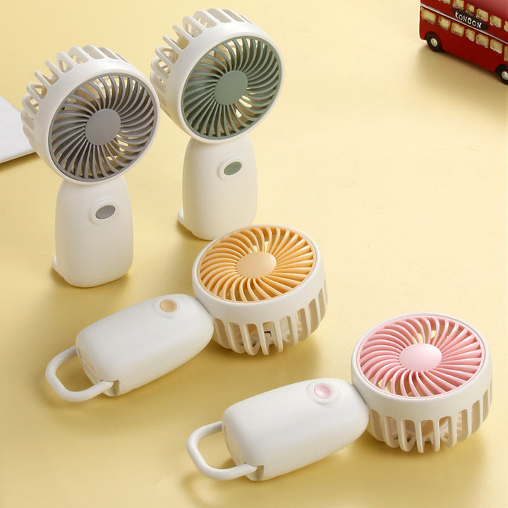 Unisex Bærbar håndholdt ventilator med USB-lademulighed Luvikno