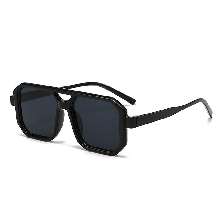 Dame Geometrisk Solbrille med stilig mønster Luvikno
