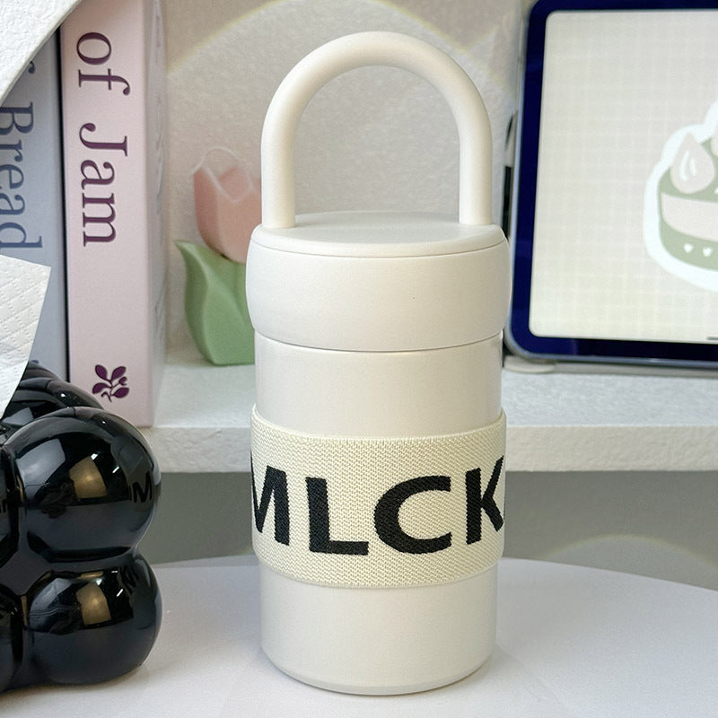 Damen Multifunktionale Thermotasse mit praktischem Tragegriff Luvikno