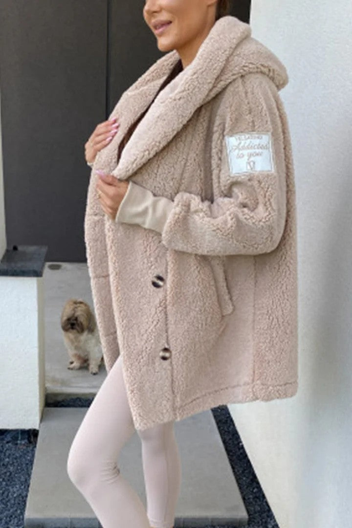 Luvik | Dame Oversized Teddyjakke