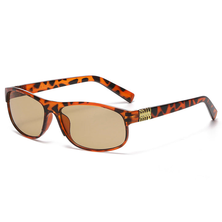 Dame fashion solbriller med polarisert glass og stilfull ramme Luvikno