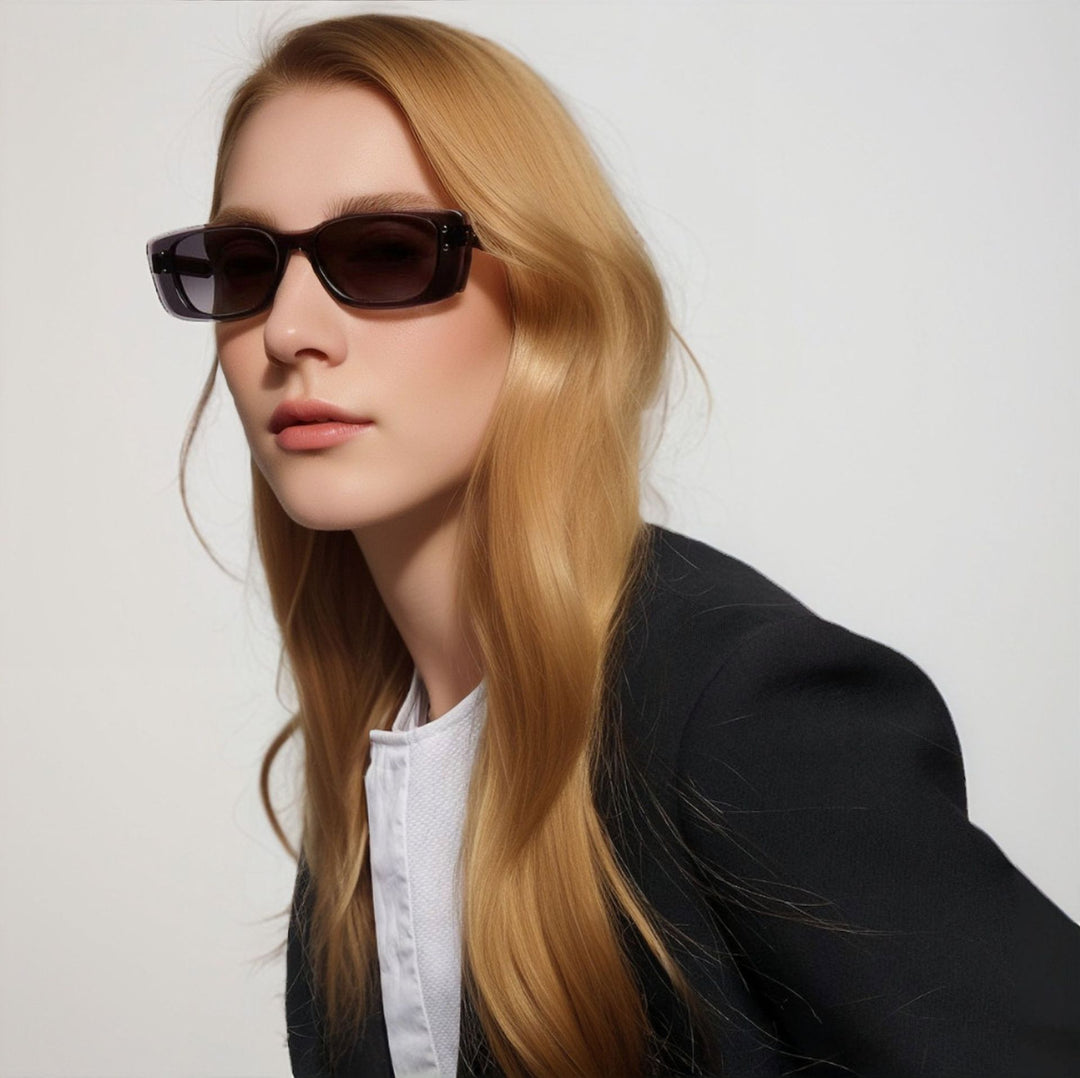 Dame Cat-Eye solbriller med trendy og elegant design Luvikno