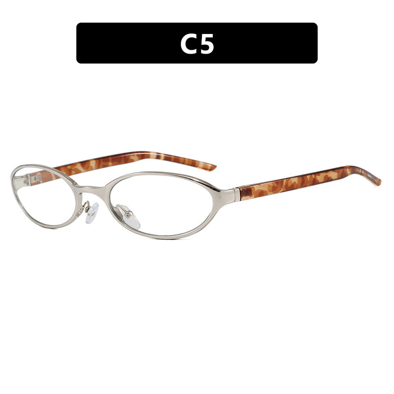 Dame elegant solbrille med beskyttende UV-filter og smal ramme Luvikno
