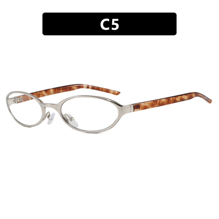 Dame elegant solbrille med beskyttende UV-filter og smal ramme Luvikno