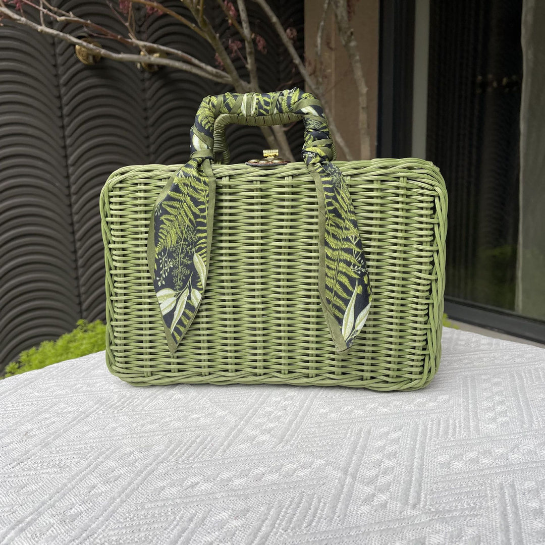 Dame Rattan Håndveske Luvikno