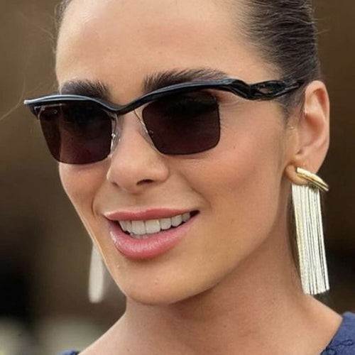 Damer sporty solbrille med aerodynamisk design og komfortabel bæreopplevelse Luvikno