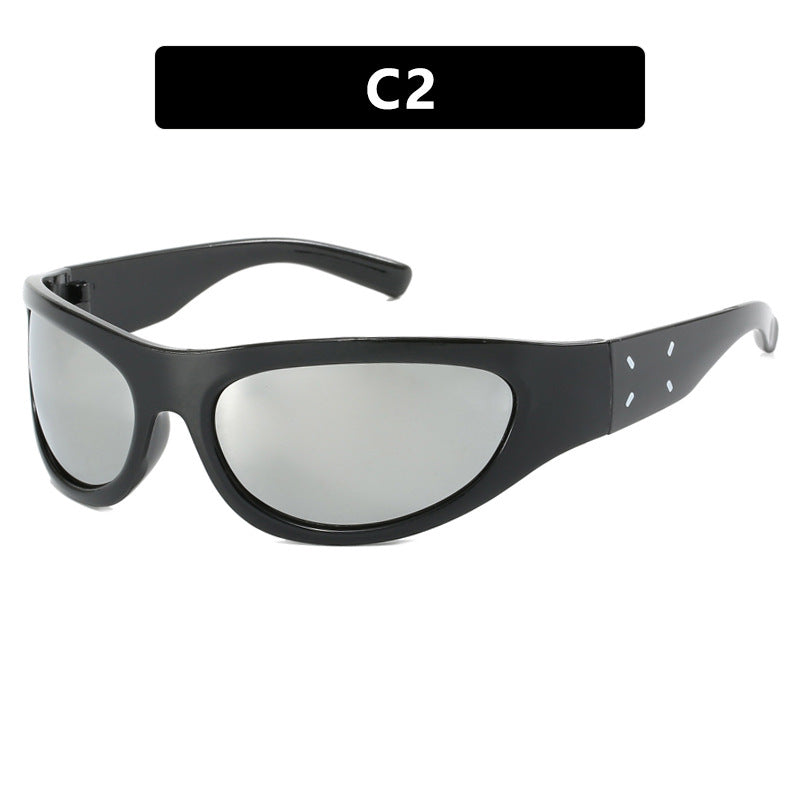 Dame sports solbrille med ergonomisk design og omfattende UV-beskyttelse Luvikno